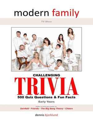 cover image of Modern Family Trivia, Early Years, Challenging